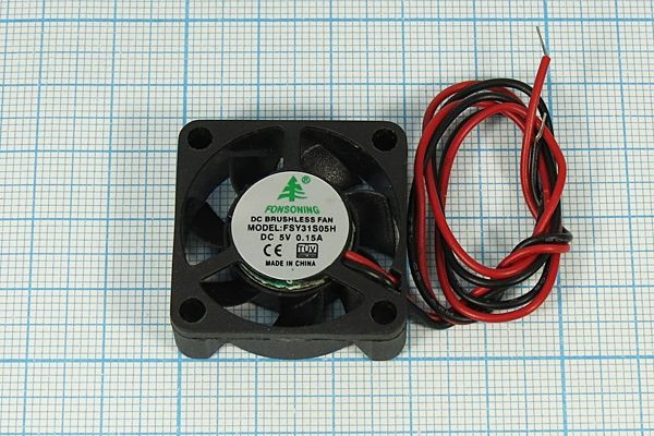 Вентилятор Fonsoning FSY31S05H 30x30x10 5v 2pin 0,15A