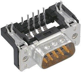 09651626810, D-Sub Standard Connectors DSUB SV ML SSDP ANG73-254 09P
