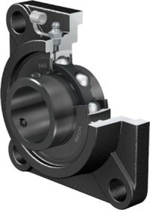 4 Hole Flange Bearing Unit, UCF211-J7, 55mm ID