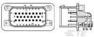 776273-2, 14POS,AMPSEAL,SOC HSG ASSY,SLD,COD 2