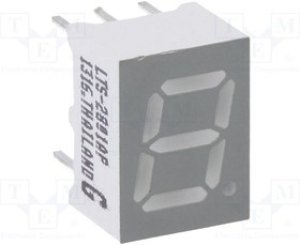 LTS-2801AP, Дисплей: LED, 7-сегментный, 7мм, 0,276", II.зн: 1, красный, анод LTS-2801AP, Дисплей: LED, 7-сегментный, 7мм, 0,276", II.зн: 1, красный, анод