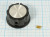 Ручка круглая диаметр 33мм, диаметр регулятора 6.3мм, пластик, черный/металл, винт, CF-; №9250 ручка d6,3\33x16,2\пл\чер/ мет\винт\CF-X2-M-S