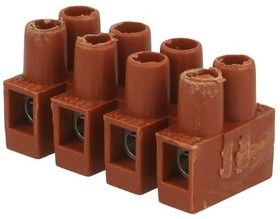 BM 92FS4, Клеммник, зажим под винт, 2,5мм2, 250В, Кол-во полюс: 4, клеммы: 8