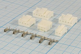 Разъем питания XA розетка , контакты 1x 3, шаг P2.5, монтаж на кабель, с защелкой, XA-03