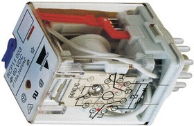 RCP1100324VDC, Industrial Relay RCP 3CO DC 24V 10A Octal/Undecal-Type Plug