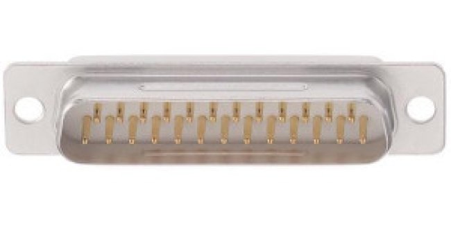 XM3A-2521, XM3A 25 Way Panel Mount D-sub Connector Plug