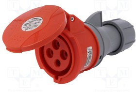 FAM-23302, Разъем: питания AC, трехфазный, гнездо, "мама", 32А, 380/415AC