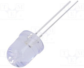 OSY5MKA131A, LED; 10mm; yellow; 8400?10000mcd; 30°; Front: convex; 2.5?5V