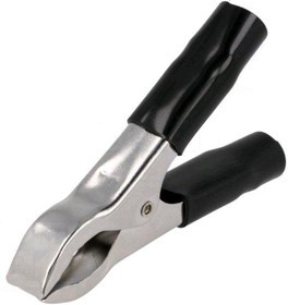 27.722.2, Зажим крокодил 30А черный