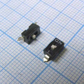 DM-01-V, (SmWDL-01 SMD), Движковый переключатель 1 группа SMD монтаж 2.54мм 25мА 24В