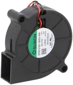 EF50151B3-1B00U-A99, Вентилятор blower, 12ВDC, 51,6x51,7x15мм, 4,41куб.м/ч, 26дБА