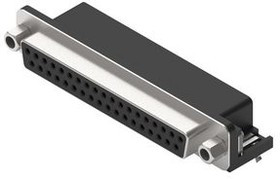 D-Sub connector, 37 pole, standard, angled, solder connection, 618037231321