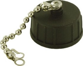USBAFC7, Amphenol, USB-A Cap with Chain for use with USBBF Series Field Receptacles USBAFC7, Amphenol, USB-A Cap with Chain for use with USBBF Series Field Receptacles