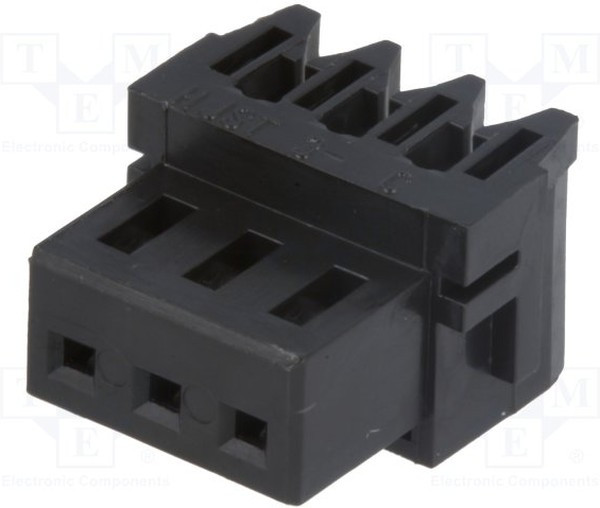 03NR-E4K(LF), IDC; plug; female; NR; 2.5mm; PIN: 3; for cable; 250V; 2A; Layout: 1x3