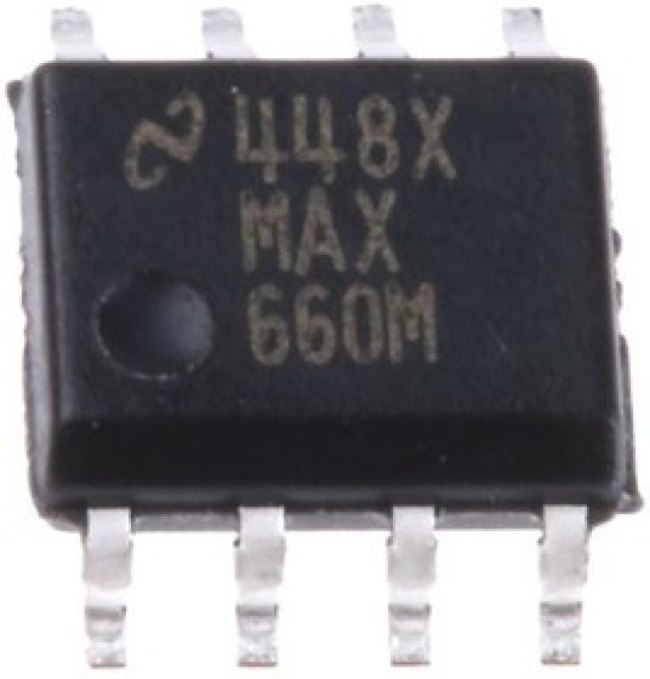 MAX660M, Преобразователь напряжения на переключательных конденсаторах