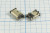 Разъем microUSB розетка, тип B, контакты 5C4HP, на плату, угловой, SMD, microUSBB5L2