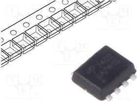 AON3402, Транзистор: N-MOSFET, полевой, 20В, 9,6А, 3Вт, DFN8 AON3402, Транзистор: N-MOSFET, полевой, 20В, 9,6А, 3Вт, DFN8