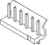 10-32-1091, Headers &amp; Wire Housings 9 POS SPOX HEADER