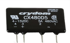 CX480D5, Реле 4-15VDC, 5A/480 VAC