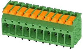 LPT 2,5/ 6-5,0, TERMINAL BLOCK, WTB, 6POS, 24-12AWG, TH