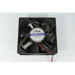 Вентилятор постоянного тока 48 Вольт, шариковый подшипник, 2800об/мин, ВН004B вент 120x120x38\ 48В\0