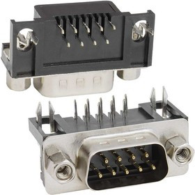 DRB-09MA, Разъём D-SUB , 9 контактов