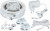NLS-02-2120WW- 12-LED-2PIRMLD (61650), Набор светодиодной ленты, теплый белый, 1.2м*2, с датчиком движения и блоком питания