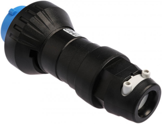GHG5117306R0001, IP66 Blue Cable Mount 2P + E Power Connector Plug ATEX, Rated At 16A, 240 V GHG5117306R0001, IP66 Blue Cable Mount 2P + E Power Connector Plug ATEX, Rated At 16A, 240 V