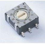 220-AMC10R, Switch DIP N.O./N.C. SP10T 10 Shaft 0.1A 50VDC Gull Wing 10000Cycles 2.54mm SMD T/R