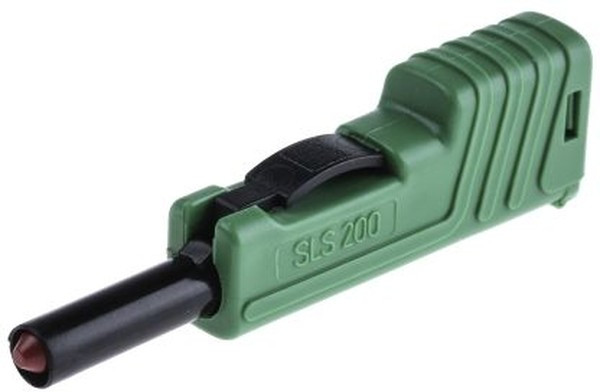 932153104, Green Male Banana Plug, 4 mm Connector, Screw Termination, 30A, 30 V ac, 60V dc, Nickel