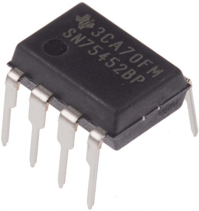 SN75452BP, Сдвоенный периферийный драйвер, [DIP-8]