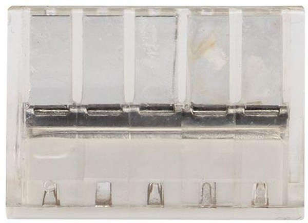 Клемма строительно-монтажная СМК 2273-245 5-проводная 0.5-2.5кв.мм с пастой (блист.5шт) PROxima EKF plc-smk-2273-245b