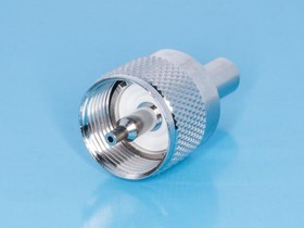 UHF-C58, Разъем UHF вилка на кабель RG-58, обжимной