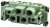 C146 10B004 100 13, Heavy Duty Power Connector Insert, 80A, Female, Heavy Mate C146 Series, 4+PE Contacts C146 10B004 100 13, Heavy Duty Power Connector Insert, 80A, Female, Heavy Mate C146 Series, 4+PE Contacts