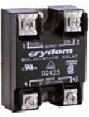 A2450H-B, Solid State Relays - Industrial Mount SSR Relay, Panel Mount, IP00, 280VAC/50A, 90-280VAC In, Zero Cross, NC, TP