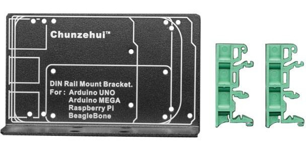 4557, Raspberry Pi Accessories DIN Rail Mount Bracket for Raspberry Pi / BeagleBone / Arduino 4557, Raspberry Pi Accessories DIN Rail Mount Bracket for Raspberry Pi / BeagleBone / Arduino