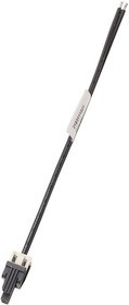 218311-1023, Rectangular Cable Assemblies 4.20mm P 600mm L 2 Ckt Blk Conn-Pigtail