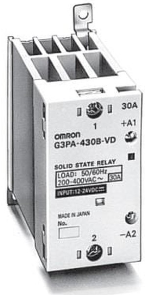 G3PA-240B-VD DC5-24, Solid State Relay 7mA 30V DC-IN 40A 264V AC-OUT