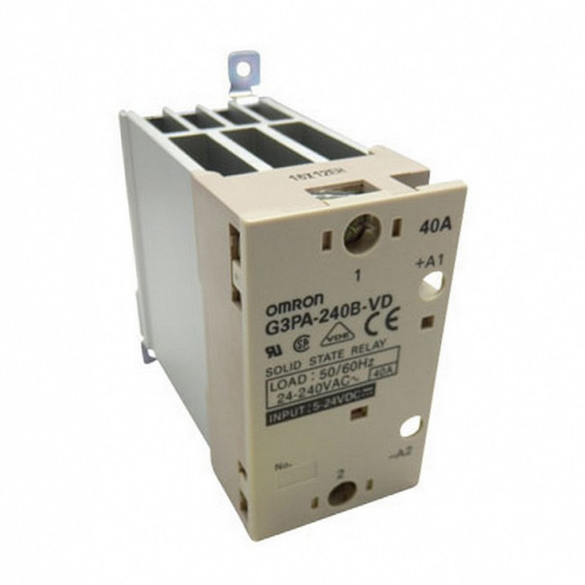 G3PA-240B-VD DC5-24, Solid State Relay 7mA 30V DC-IN 40A 264V AC-OUT