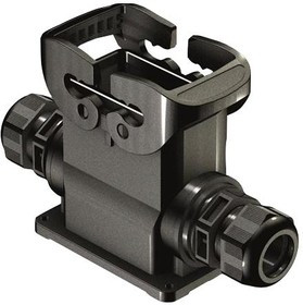 19431100271, Разъем для тяжелых условий, IP66, With Gland, Нейлон (Полиамид), Армированный Стекловолокном