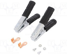 ZAC-0411, Зажим "крокодил"; 600А; Диап.захвата: макс.300мм; Длина: 165мм ZAC-0411, Зажим "крокодил"; 600А; Диап.захвата: макс.300мм; Длина: 165мм