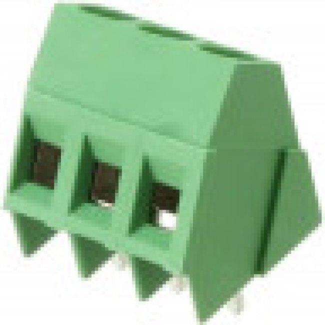 282847-3, Fixed Terminal Blocks 3 POS 35 DEG 5.08MM