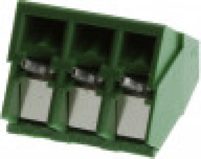 282847-3, Fixed Terminal Blocks 3 POS 35 DEG 5.08MM