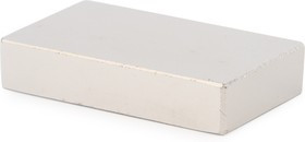 Неодимовый магнит прямоугольник 50х30х10 мм