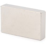 Неодимовый магнит прямоугольник 50х30х10 мм