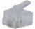 RJ11W-R, Вилка, RJ11, PIN: 4, Конф: 6p4c, на провод, IDC, обжим