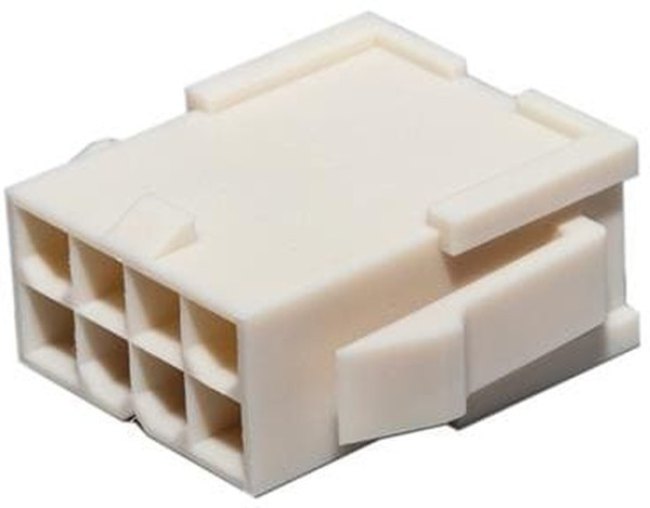 MX-5559-08P-210, Вилка, провод-провод, "папа", Mini-Fit Jr, 4,2мм, PIN: 8, Конф: 2х4