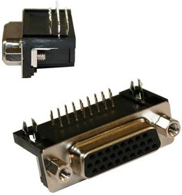 181-015-213R561, HD D SUB CONNECTOR, RECEPTACLE, 15POS