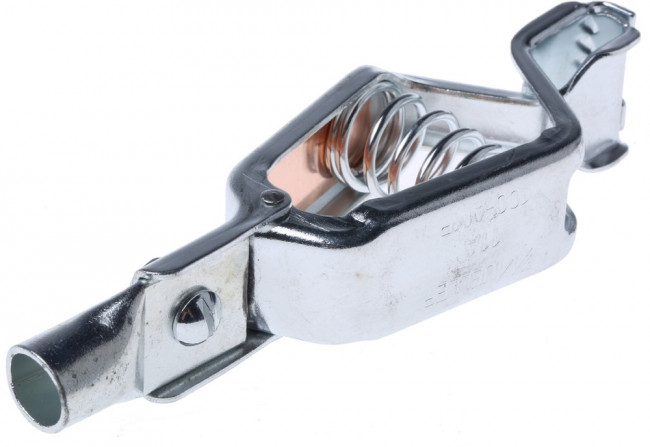 BU-11APN, Crocodile Clip, Zinc-Plated Steel Contact, 100A