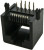 TJ8P8C (DS1134), Розетка 8P8C (RJ45) на плату угловая